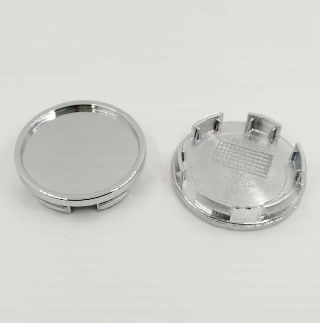 Заглушка (колпачок) на литой диск D58, наружн. d=58мм, внутр d=56мм. хром