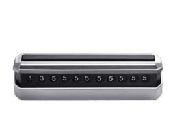 Табличка с номером телефона под стекло №1 Темно-серый