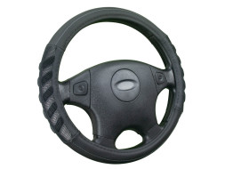 Оплетка на руль CF GRID - М, Чёрный/Серый