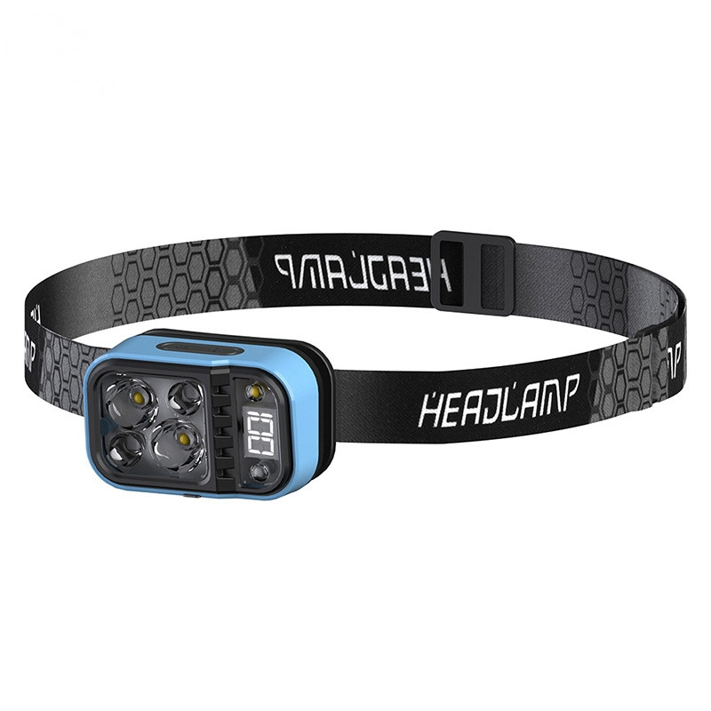 Фонарик  диодный  налобный  Carlife YD-07.  5 SMD