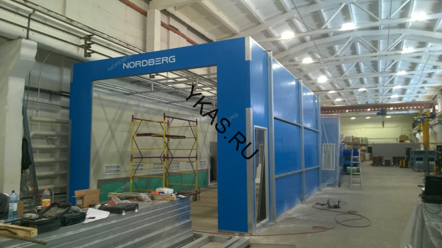 Окрасочно сушильная камера NORDBERG MEDIO 2