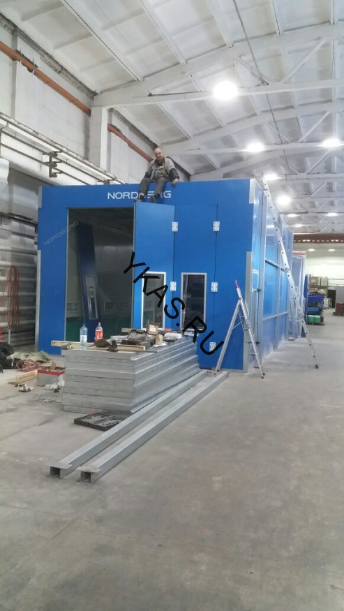 Окрасочно сушильная камера NORDBERG MEDIO 2