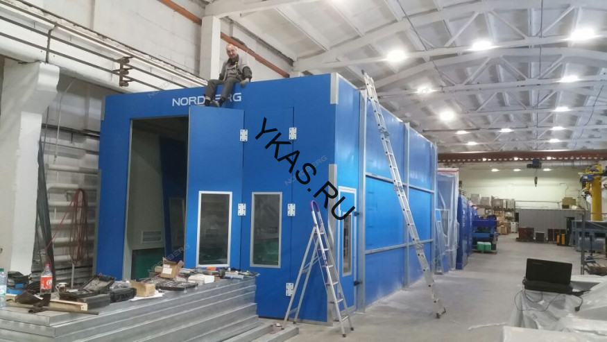 Окрасочно сушильная камера NORDBERG MEDIO 2