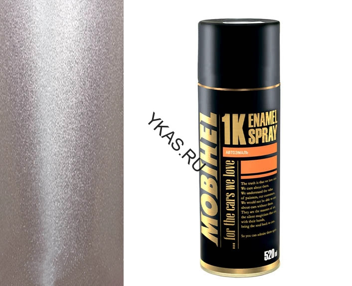 Mobihel  Эмаль базовая металлик миндаль (520мл)