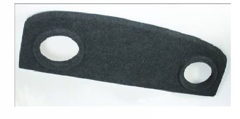 Полка акустическая  LADA 2101-2107 (плоская)  дсп/мдф (15-20мм) , карпет  Черный