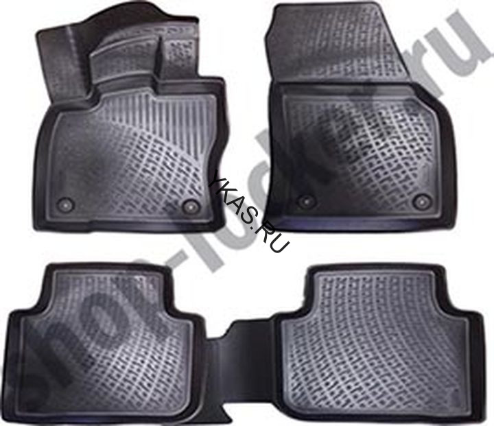 Коврики резиновые   Renault Kadjar с 2016 г. тэп.