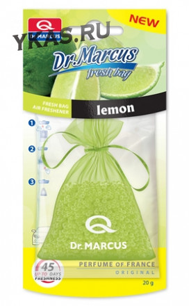 Осв.воздуха DrMarcus в мешочке  Fresh Bag  Lemon