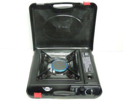 Плита газовая керамическая с переходником, кейс