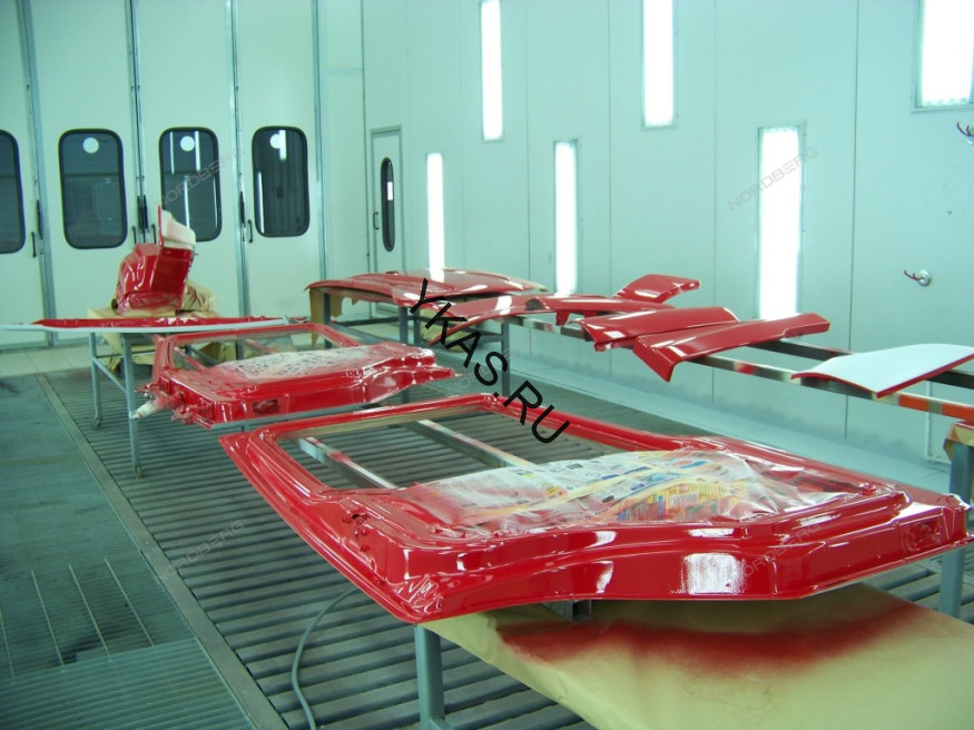 Окрасочно сушильная камера NORDBERG INDUSTRIAL