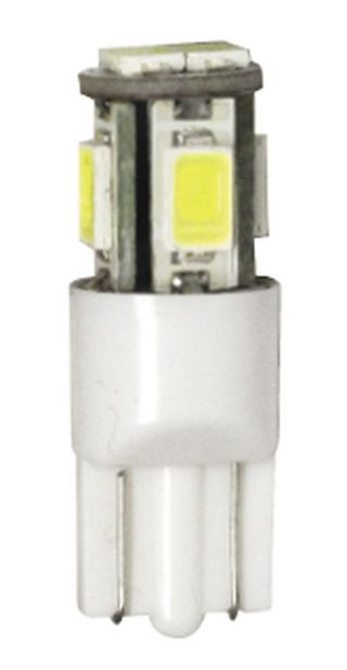 Маяк Cвет-од 12V  T10  6 SMD  (5630)   W2.1x9.5D    WHITE  (упак.10шт.)