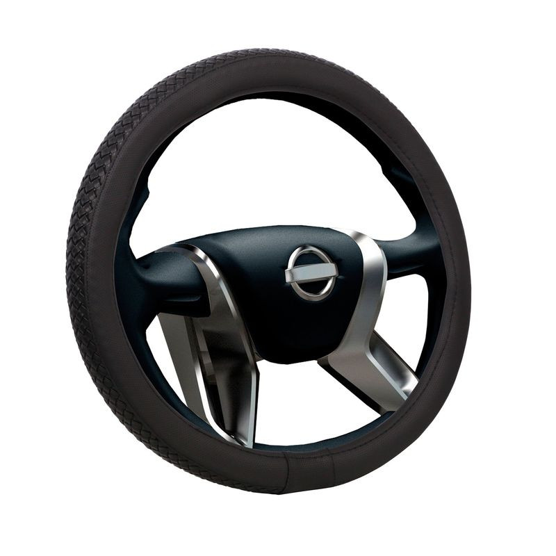 Оплетка на руль  VOIN  ELVIS  0401 M  экокожа, черный