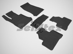 Коврики резиновые Mercedes GLC-Class X 253 с 2015г.- СЕТКА