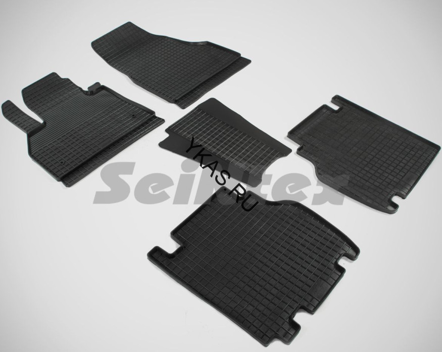 Коврики резиновые   Renault Kangoo с 2008г-  4шт.  СЕТКА