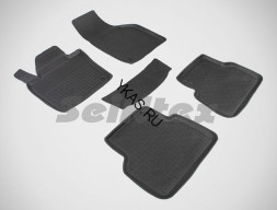 Коврики резиновые   VW Tiguan I 2007-2017г. БОРТ