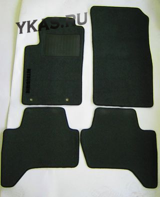 Коврики текстильн. Mitsubishi L200 III 1999-2012г./компл.5шт./осн.резин.