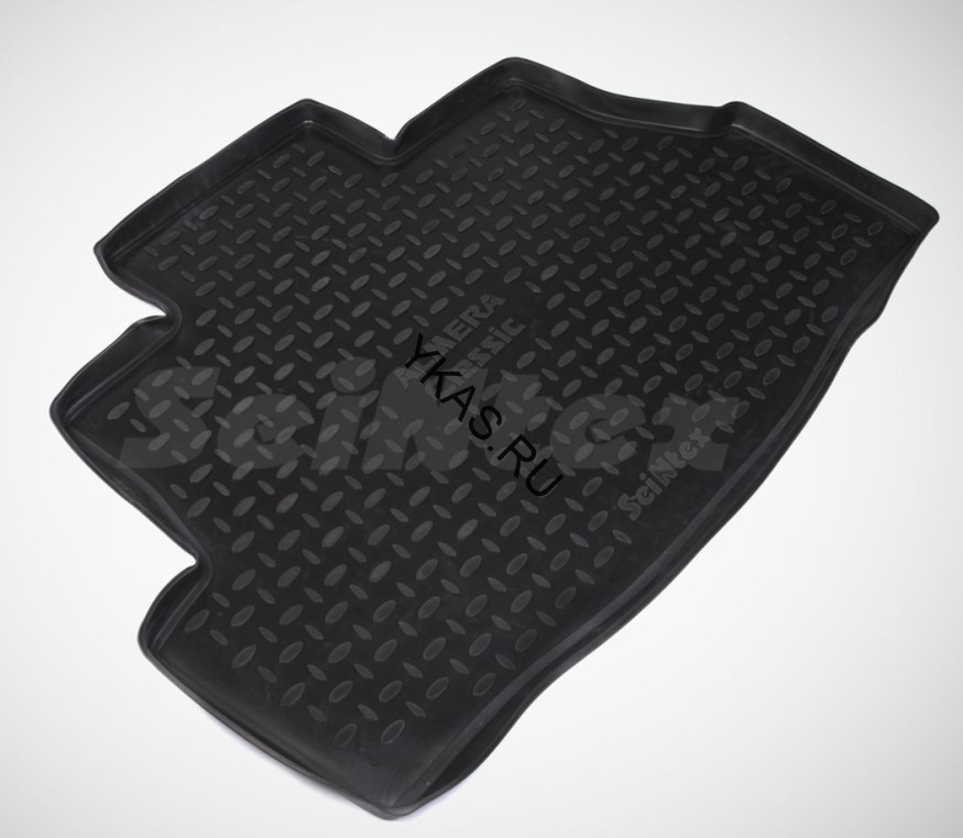 Коврик багажн.  Nissan Almera (classic) (06-) (РЕЗИНА)