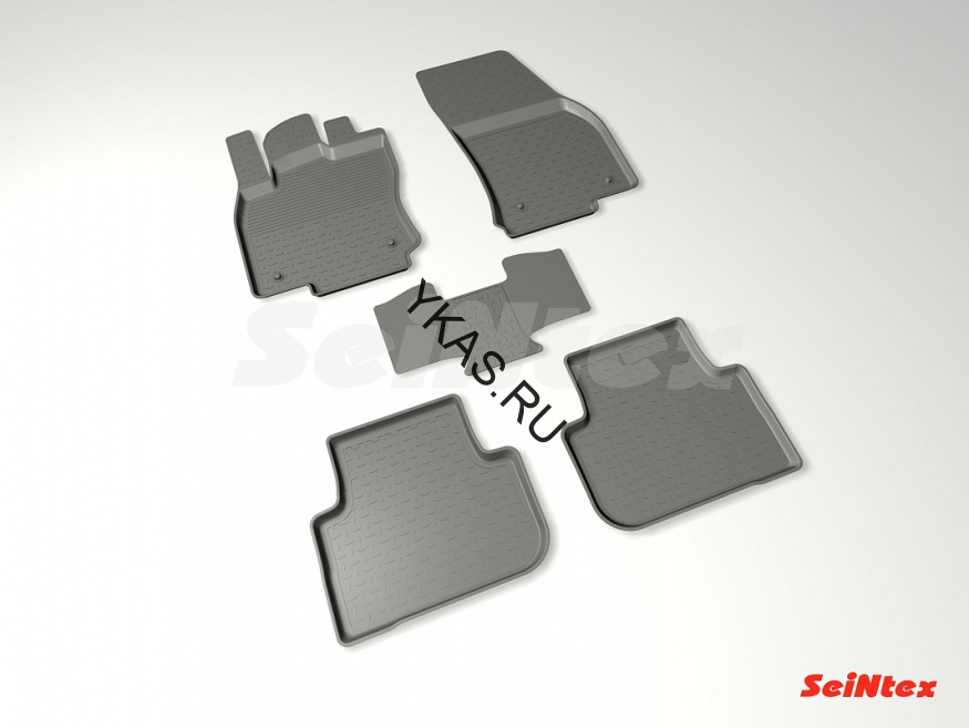 Коврики резиновые   VW Tiguan II с 2017г.-  БОРТ