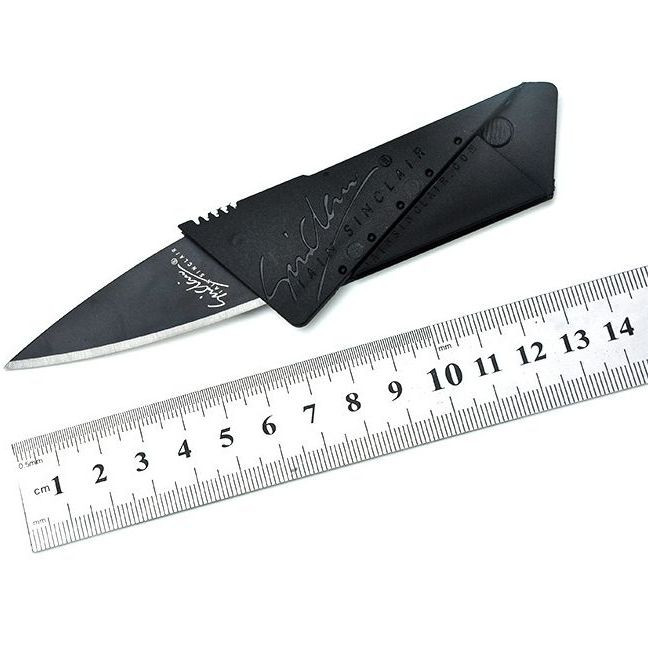 Нож складной 14см черный