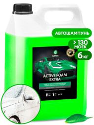 GRASS Шампунь для Б/К мойки Active Foam Extra 6кг универсальное, (125-200 г/л)