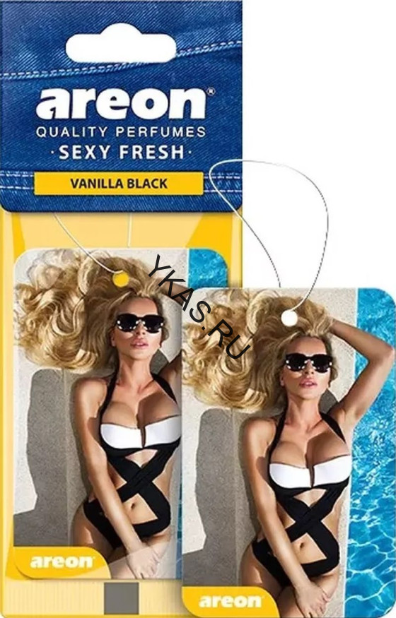 Осв.возд. Areon Сухой  SEXY FRESH  VANILLA BLACK