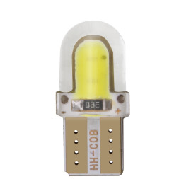 SOLAR Свет-од 12V T10 2 COB W5W W2.1x9.5d Белый