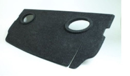 Полка акустическая LADA 2108, 2109,2113, 2114 цельная, дсп/мдф (15-20мм) , карпет Черный