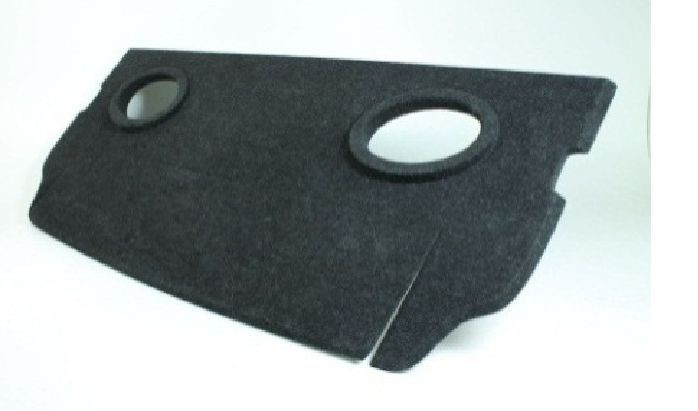 Полка акустическая  LADA 2108, 2109,2113, 2114 цельная,  дсп/мдф (15-20мм) , карпет Черный