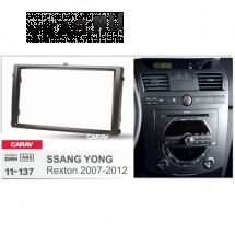 Переходная рамка CarAv 11-137 2DIN SsangYong Rexton 2007-2012  предзаказ