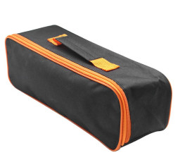Сумка тех.пом. без логотипа ткань Carlife (38х13х12см) черный с оранжевым кантом