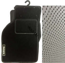 Коврики текстильн. Ssang yong Actyon c 2006г- /задн.цельн./осн.резин.