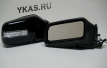 Зеркала боковые  3287А Black  Чёрное с поворотом (к-кт 2шт.)
