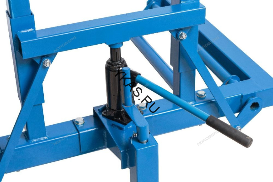 Тележка гидравлическая NORDBERG N31007 для снятия/установки колёс (680 кг)