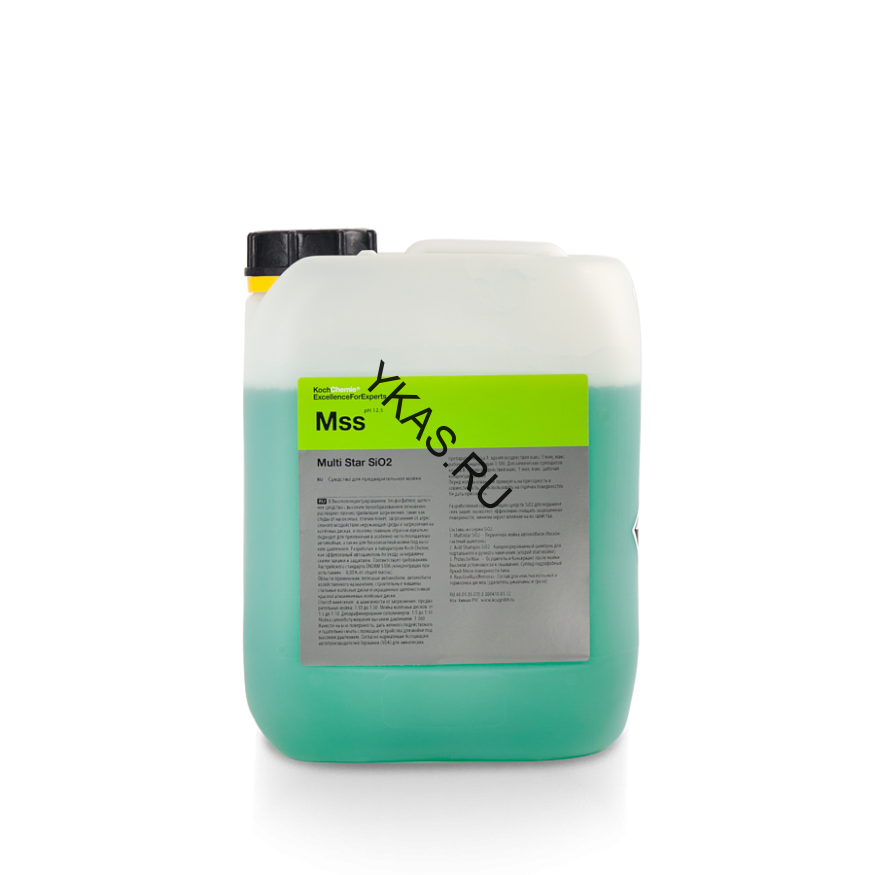 MULTI STAR SIO2 - Бесконтактное щелочное средство для предварительной мойки автомобиля (5 кг) 342005