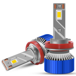 Carlife Cвет-од HB3 6000K 20000Lm 100W 2шт. (с активным охлаждением и медными трубками)