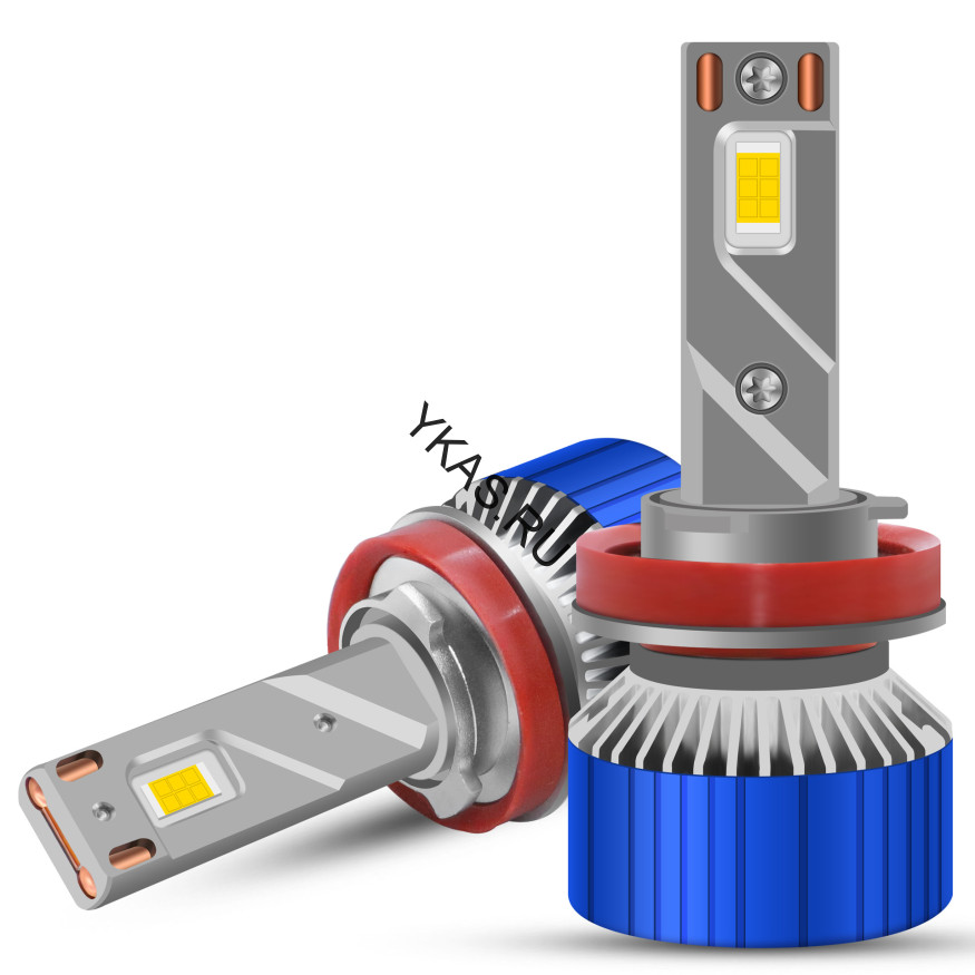 Carlife Cвет-од  HB3  6000K  20000Lm 100W 2шт. (с активным охлаждением и медными трубками)