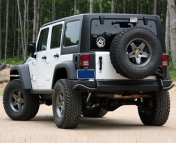 Наклейка "Джип"  наружная  15см. Черная