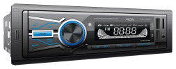 Автомагн.  AURA AMH-102BT Black/Green USB/SD ресивер , 4х51 Вт