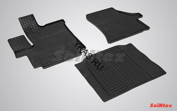 Коврики резиновые   Fiat Ducato с 2006г.- передн. СЕТКА