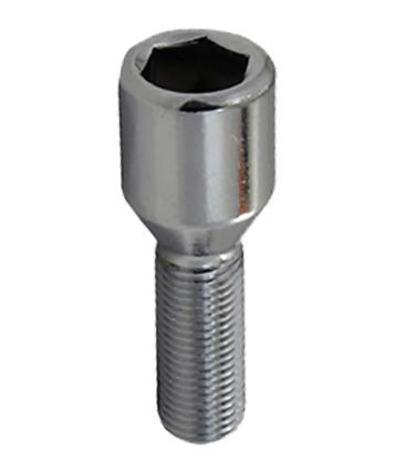 Болт хром  M12x1.5мм, длина 55мм