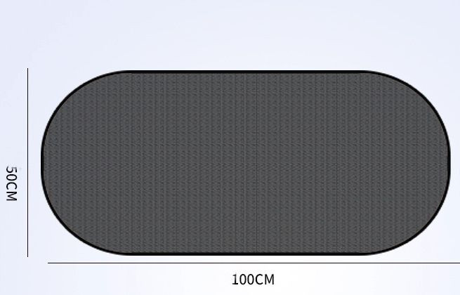 Шторки на присосках Carlife на заднее стекло 1000х500мм 1шт.