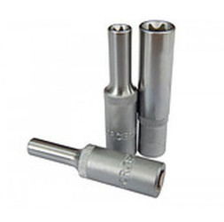 FORSAGE. Торц. головка 1/4" глубокая E04 внешний торкс