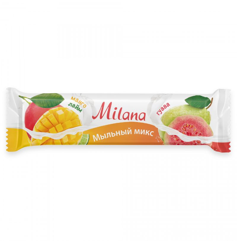 GRASS  Мыло  Milana  манго, лайм, гуава  2шт. 84гр