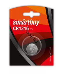 Батарейки SMARTBUY круглые CR1216 (блистер)