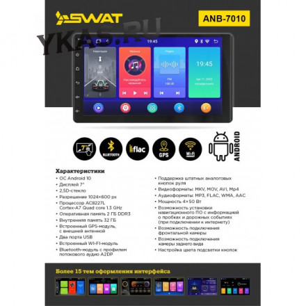 Мультимедийный центр Swat ANB-7010  предзаказ