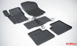 Коврики резиновые Mercedes ML-Class W 164 2005-2012г. СЕТКА