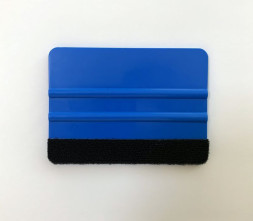 Скребок для поклейки пленки 3M Синий