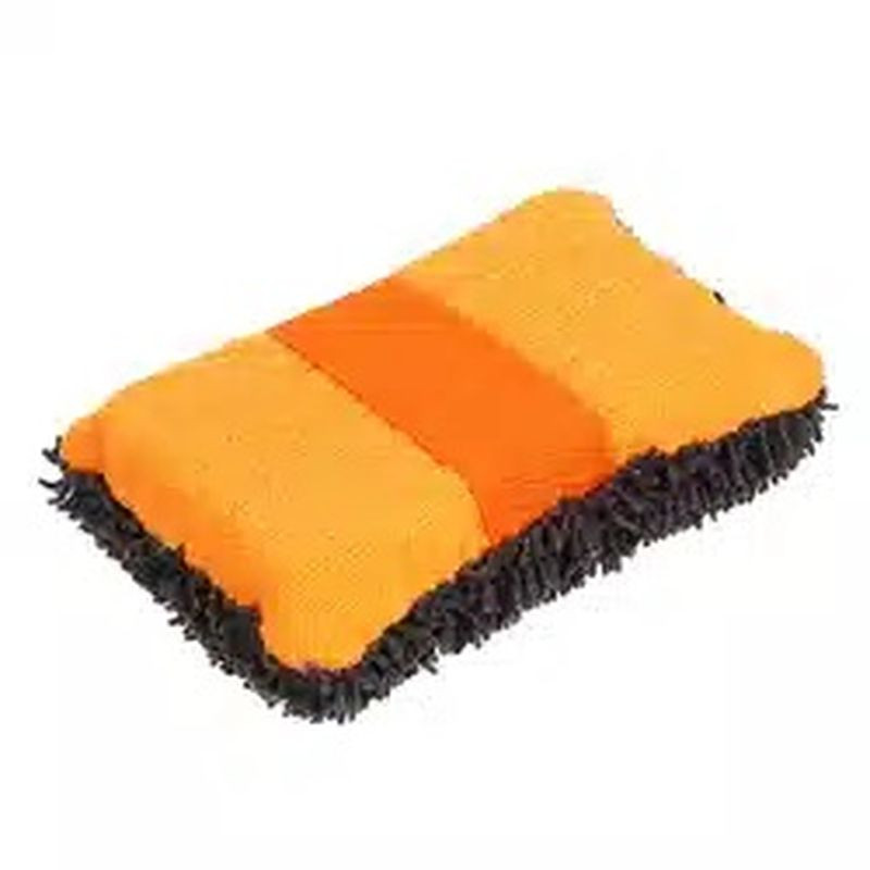 Губка для мытья машины с микроворсом, 20*14*5см