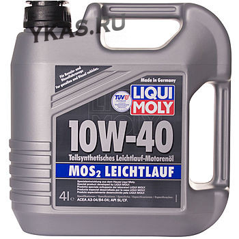 LM П/синтет. моторное масло MoS2- LEICHTLAUF 10W-40, 4л