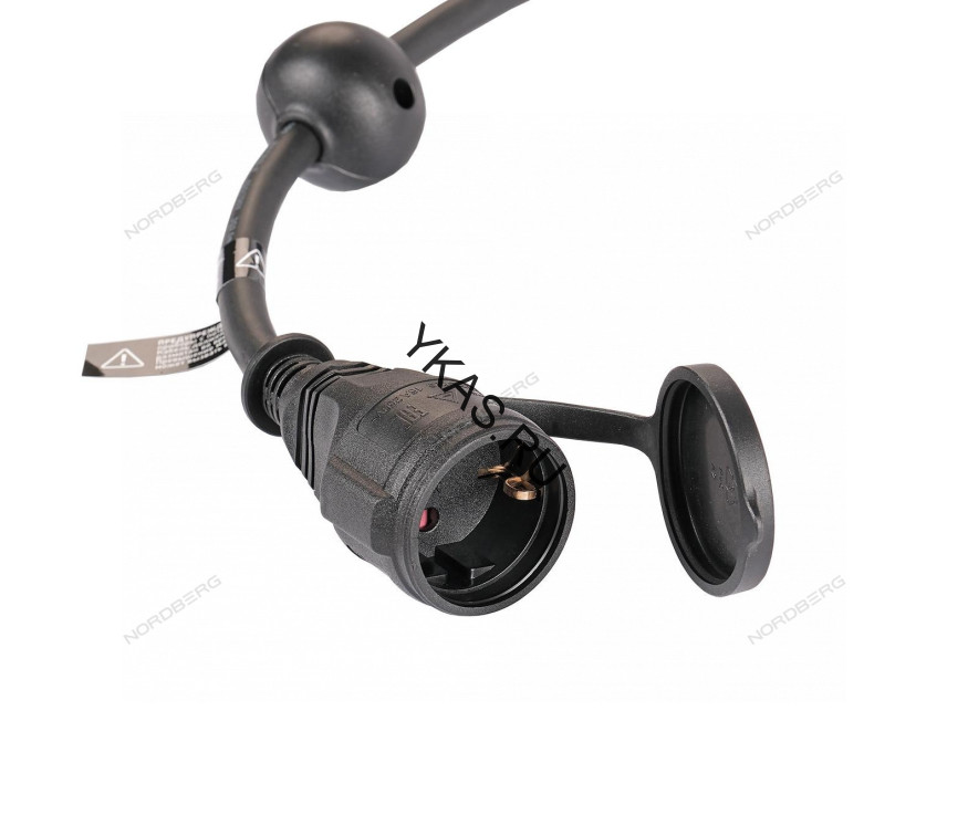 Удлинитель электрический NORDBERG 2515-2,5 на инерционной катушке (15+1 м, 3х2,5 мм) 