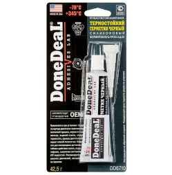 DD 6710 Термостойкий черный силиконовый формирователь прокладок, 42,5г